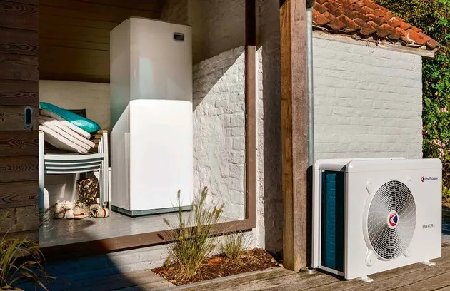 Installation d'une pompe à chaleur moderne